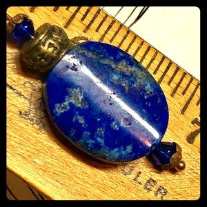 Cute Little Boho Lapis Pendant